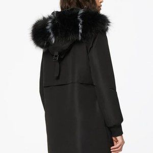 Marc New York by Andrew Marc Black Carina Parka -S